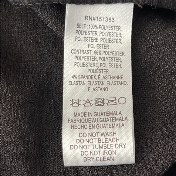 Current Air Anthropologie BRISTOL Blouse Size S Black Metallic Shimmer New - Picture 13 of 13